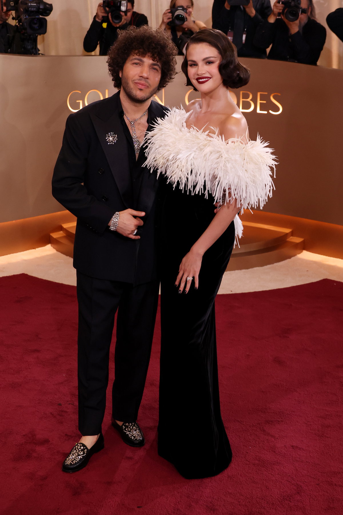 Selena Gomez und Benny Blanco bei Golden Globes