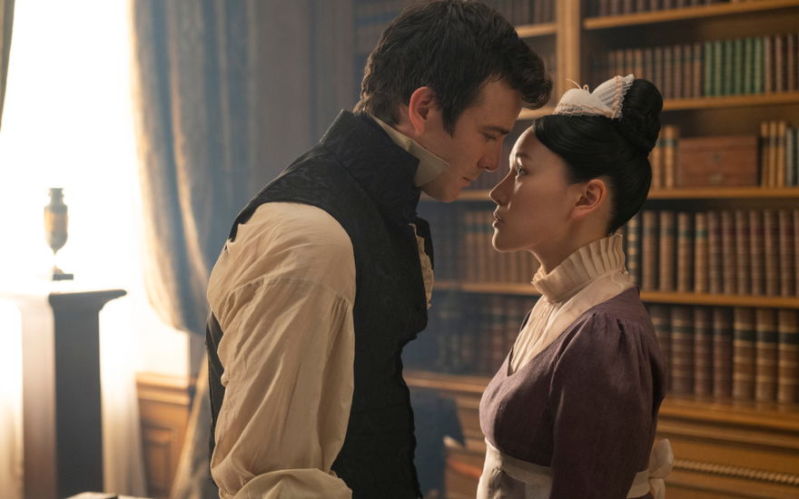 Benedict und Sophie bei Bridgerton