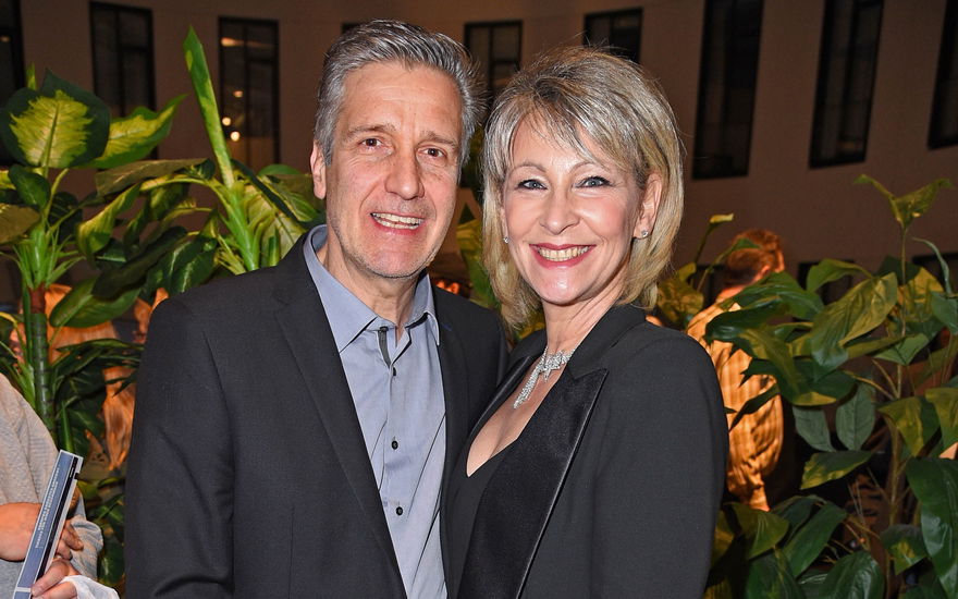 Claudia Jung und Ehemann Hans Singer