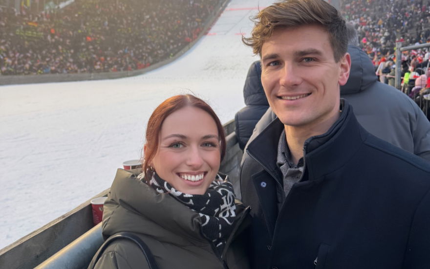 Laura Wagner mit Friedrich Dieckmann