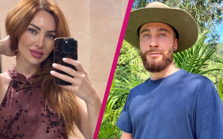 Jana-Maria Herz Selfie mit Umut Tekin im Dschungel