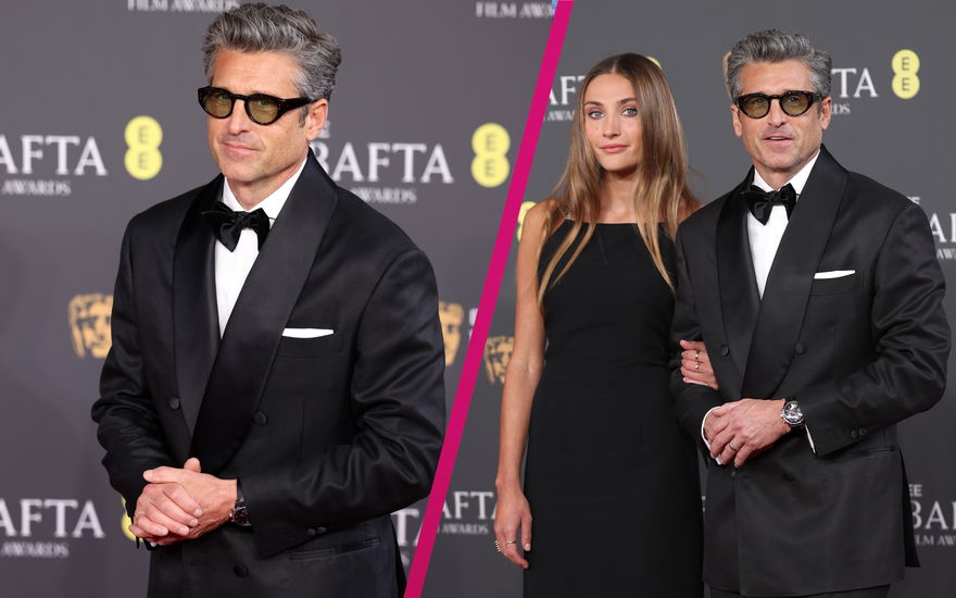 Patrick Dempsey mit Tochter Tabula Fyfe Dempsey bei den BAFTA Awards