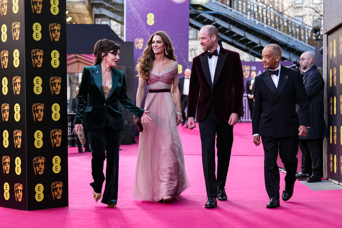 Prinzessin Kate und Prinz William bei den BAFTAs 2026