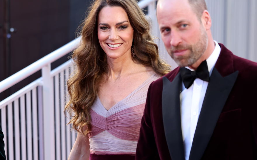 Prinzessin Kate und Prinz William bei den BAFTAs 2026