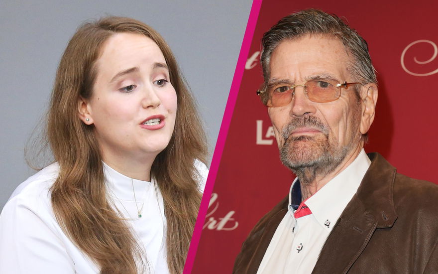 Ricarda Lang und Günther Klum Collage
