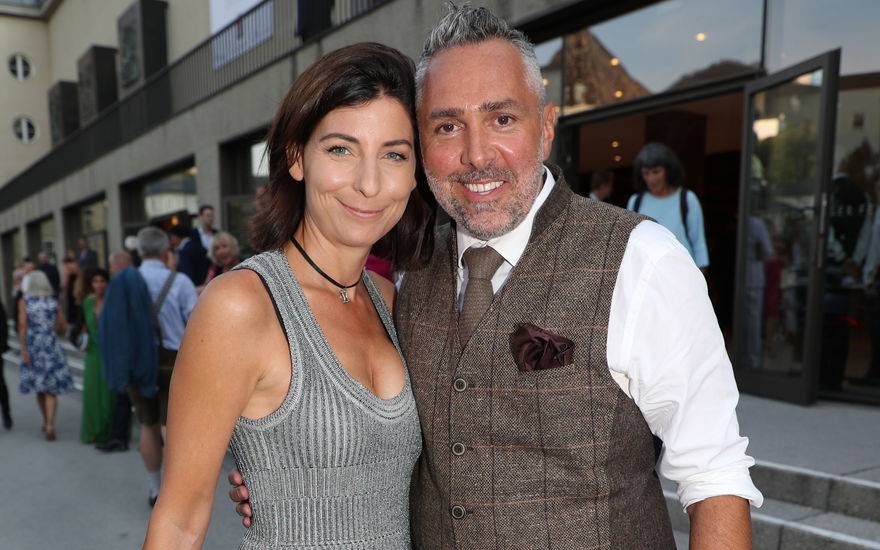 Roland Trettl mit seiner Ex-Frau Daniela im Jahr 2019