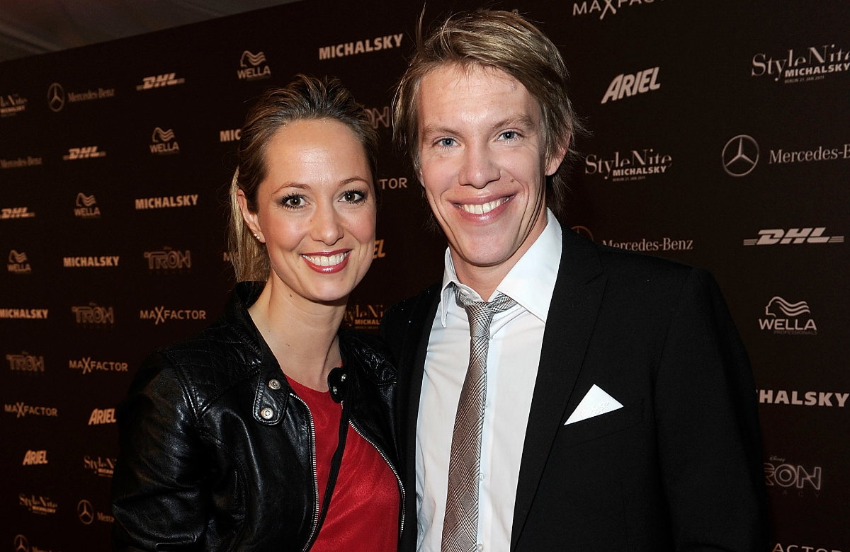 Simon Gosejohann mit Ex Angela Finger-Erben