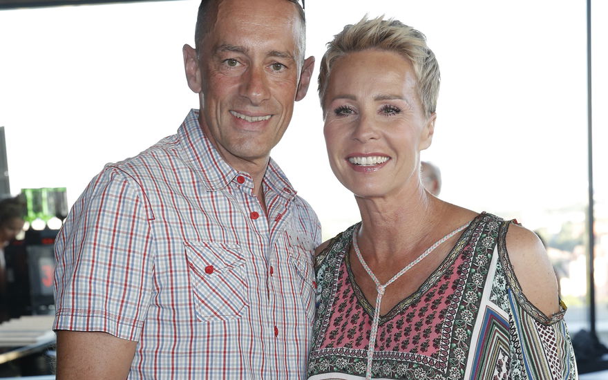 Dschungelcamp-Moderatorin Sonja Zietlow mit ihrem Ehemann Jens Oliver Haas