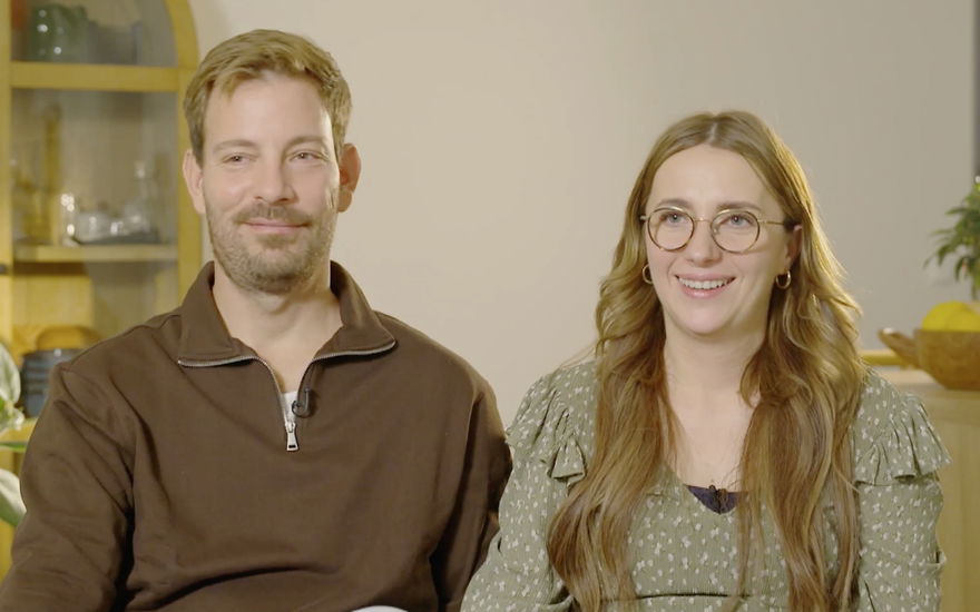 Anna Heiser und Gerald Heiser im neuen zuhause