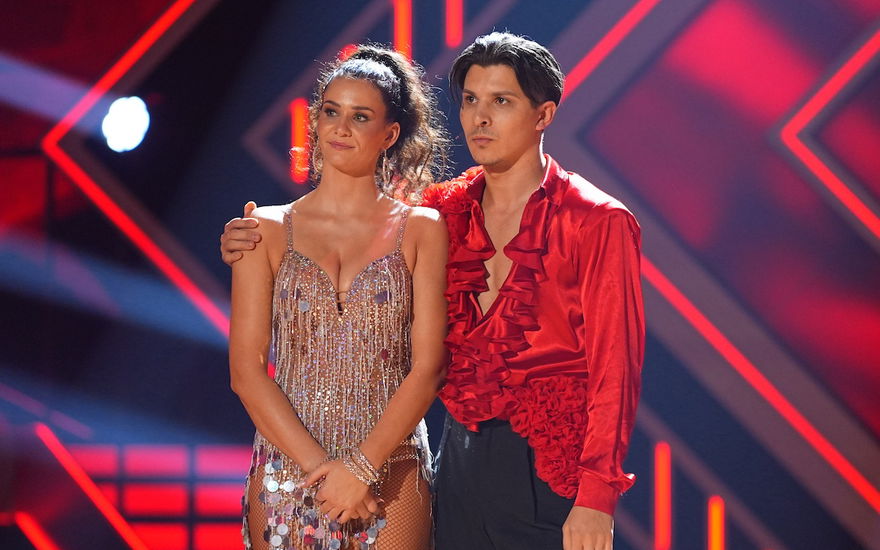 Betty Taube und Alexandru Ionel beim "Let's Dance"-Exit