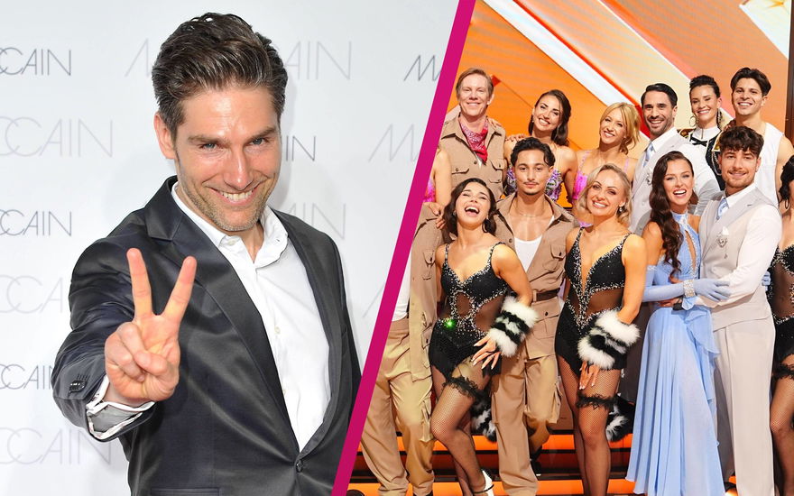 Christian Polanc mit Lets Dance Cast