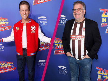 "Zurück in die Zukunft – Das Musical": Diese Stars glänzten auf dem blauen Teppich