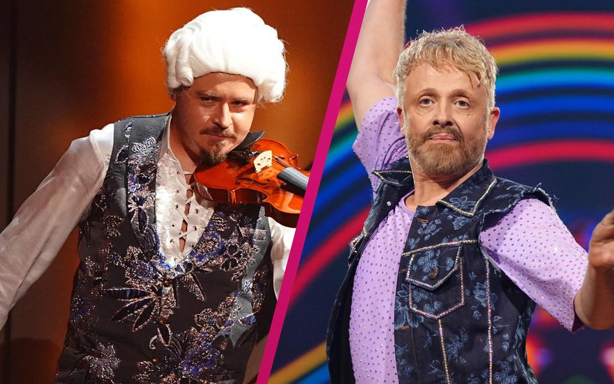 Gustav Schäfer und Ross Antony bei Let's Dance