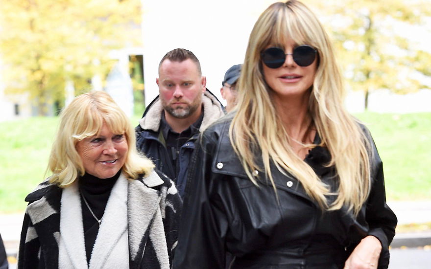 Heidi Klum und Erna Kluma