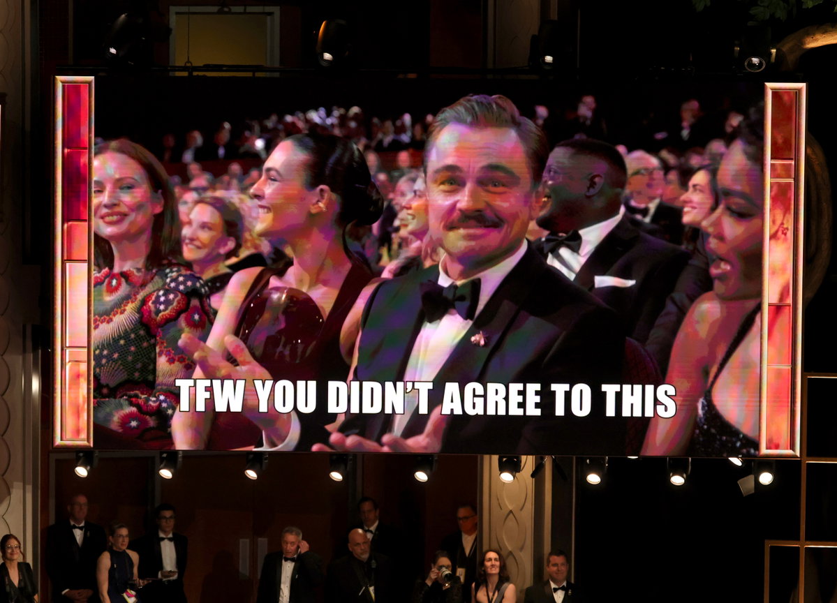 Leonardo DiCaprio, Meme bei den Oscars