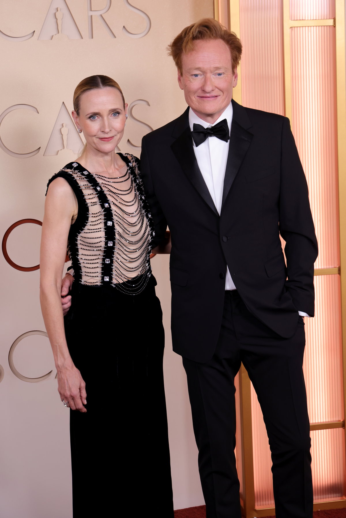 Liza Powel O'Brien und Conan O'Brien bei den Oscars 2026