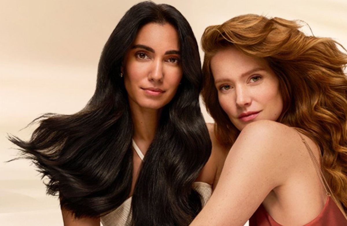 Frauen mit dicken Haaren