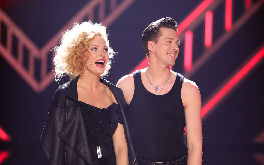 Sonya Kraus und Valentin Lusin