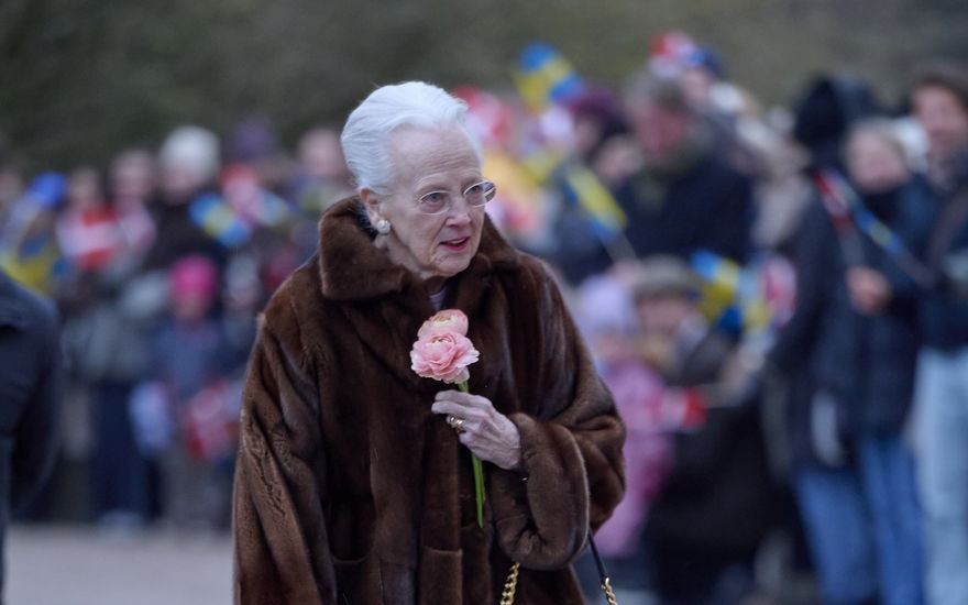 Königin Margrethe in Trauer