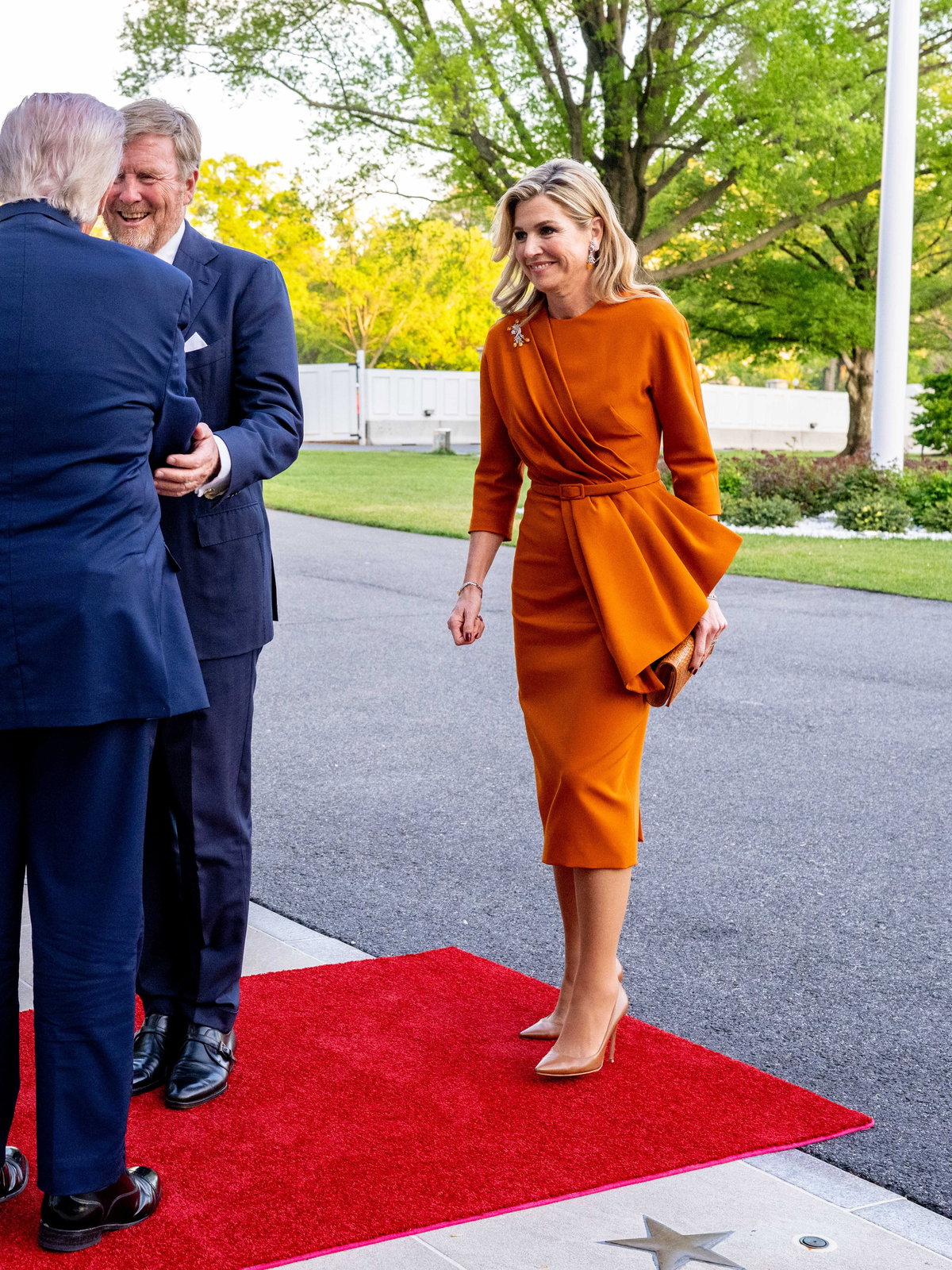 Máxima beim Staatsbesuch in den USA