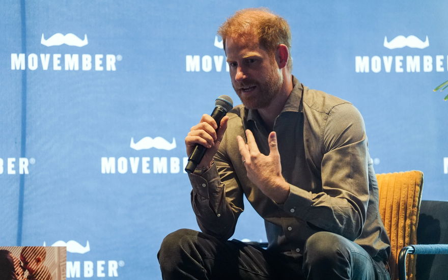 Prinz Harry Melbourne Movember Vaterschaft Geständnis