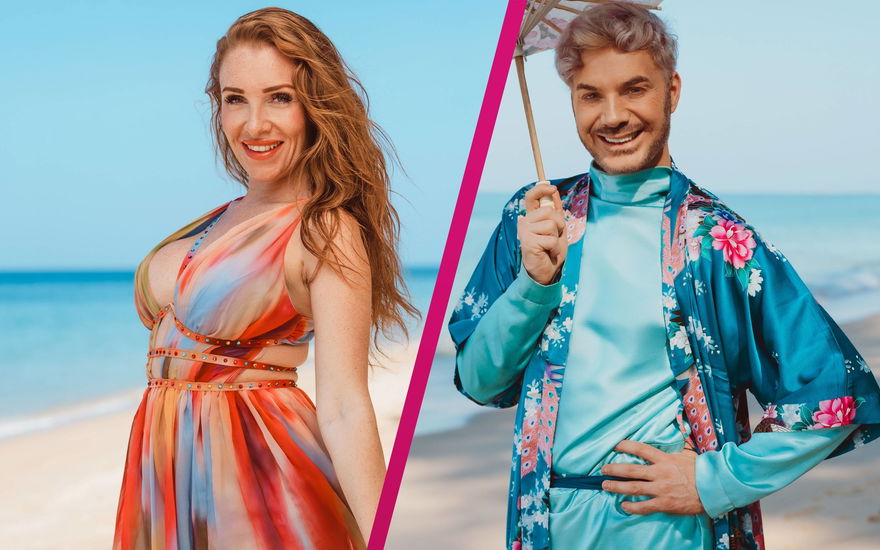 Sam Dylan und Georgina Fleur bei Kampf der reality Allstars