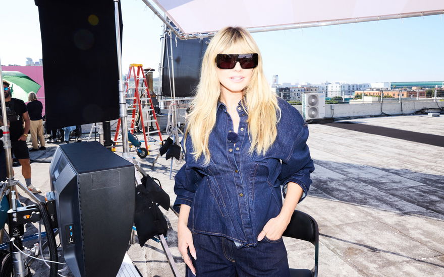 Heidi Klum mit Sonnenbrille
