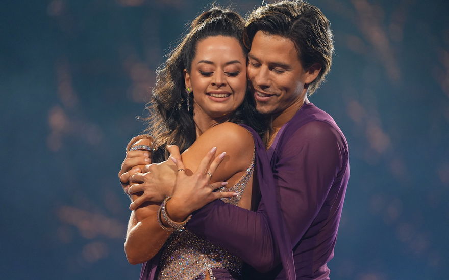 Joel Mattli und Malika Dzumaev bei Lets Dance