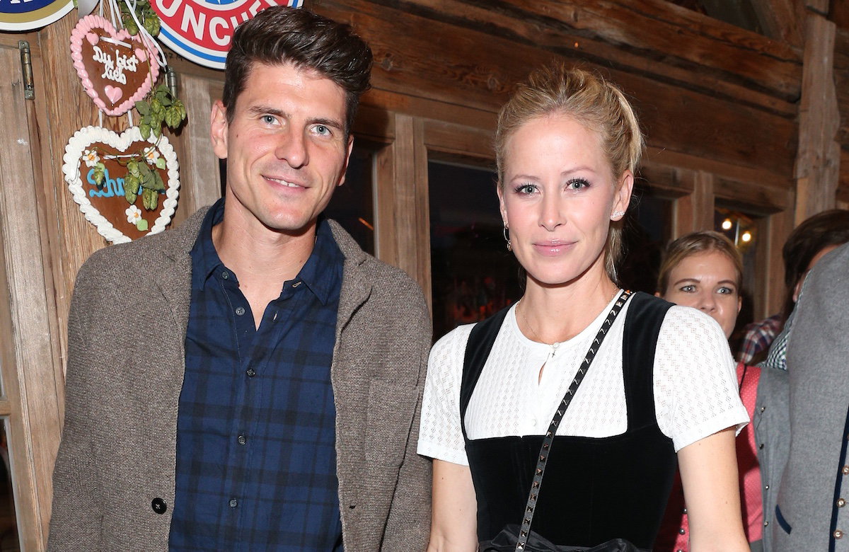 Mario Gomez und Ehefrau Carina