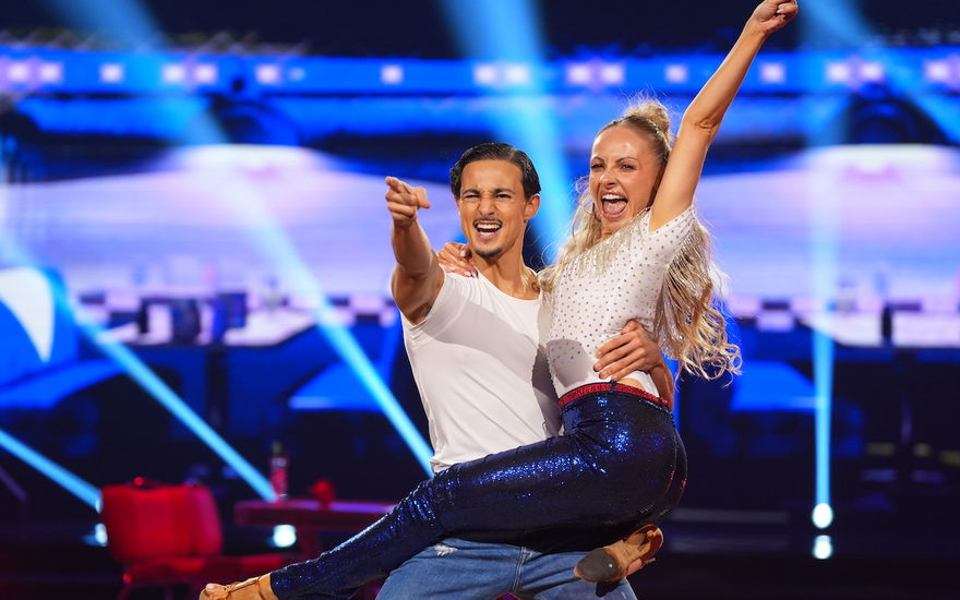 Milano und Marta Arndt tanzen Jive bei Lets Dance