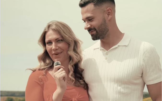 Bastian und Kerrin ganz verliebt