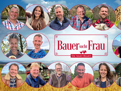 "Bauer sucht Frau": Diese 18 Landwirte suchen in der 22. Staffel die große Liebe