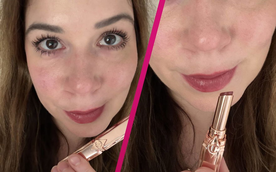 Pillow Talk Blush Balm Tint im OK! Test