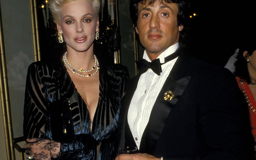 Brigitte Nielsen und Sylvester Stallone zu früheren Zeiten vor ihrer Trennung