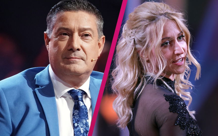 Collage Joachim Llambi und Kathrin Menzinger bei Lets Dance