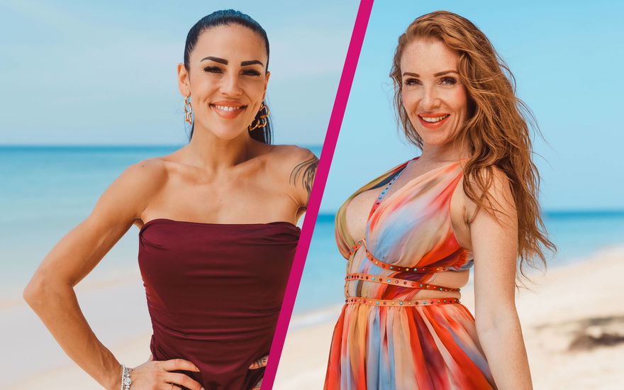 Elena Miras und Georgina Fleuer als Collage