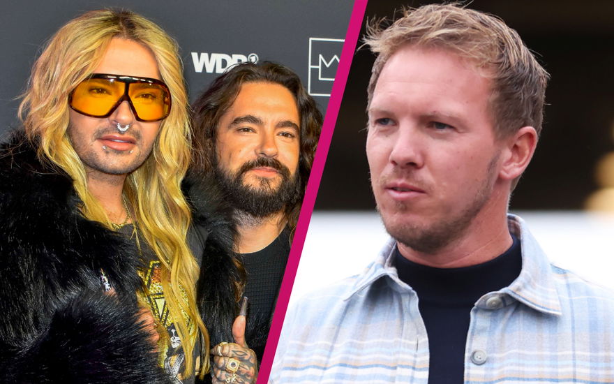 Bill und Tom Kaulitz, Julian Nagelsmann Collage