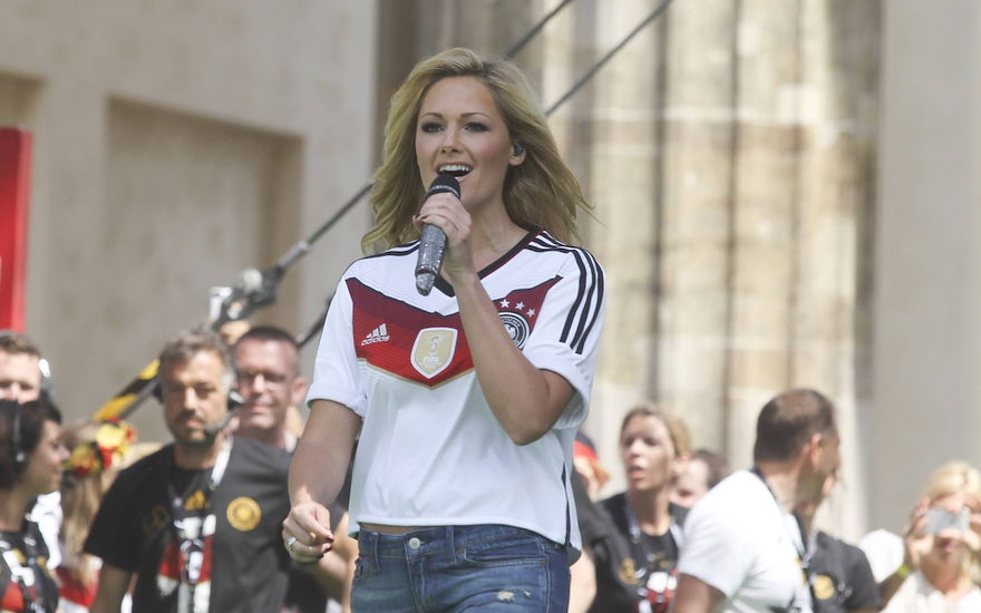 Helene Fischer bei Fußball WM 2014