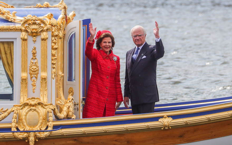 Königin Silvia von Schweden und König Gustaf feiern 50. Thronjubiläum