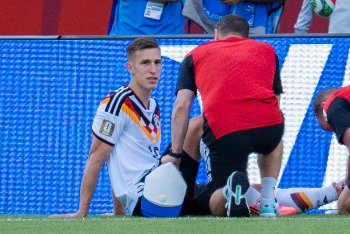 Nico Schlotterbeck verletzte sich beim WM-Spiel gegen die Elfenbeinküste am 20. Juni 2026