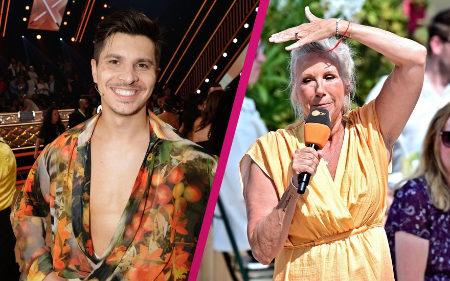 Collage von Alexandru Ionel und Andrea Kiewel