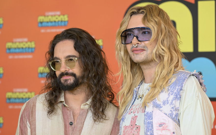 Tom und Bill Kaulitz bei den Minions