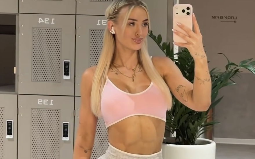 Edda Pilz im Gym