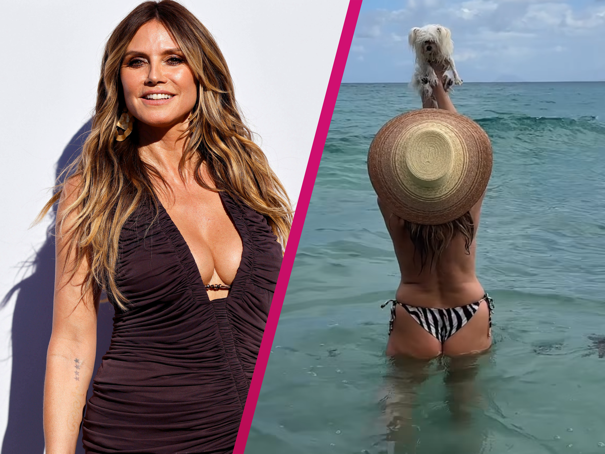 Heidi Klum setzt mit einem Urlaubsvideo ein Zeichen für Bodypositivity