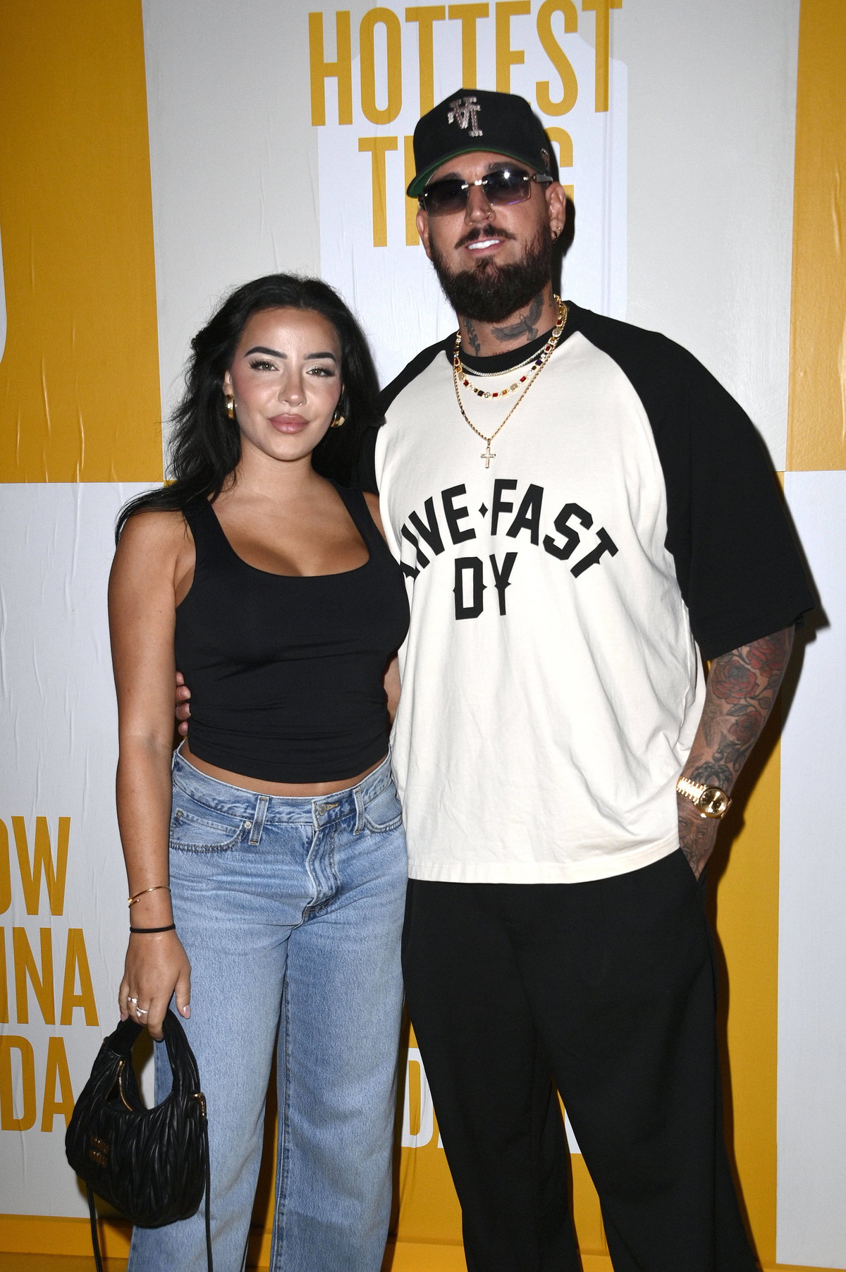 Leyla Heiter Arm in Arm mit Mike Heiter im September 2025