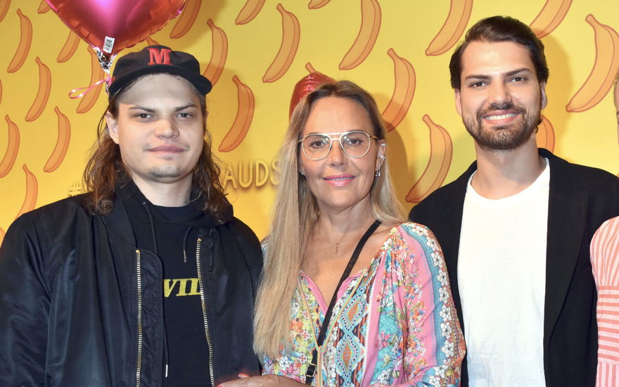 Natascha Ochsenknecht mit Wilson und Jimi