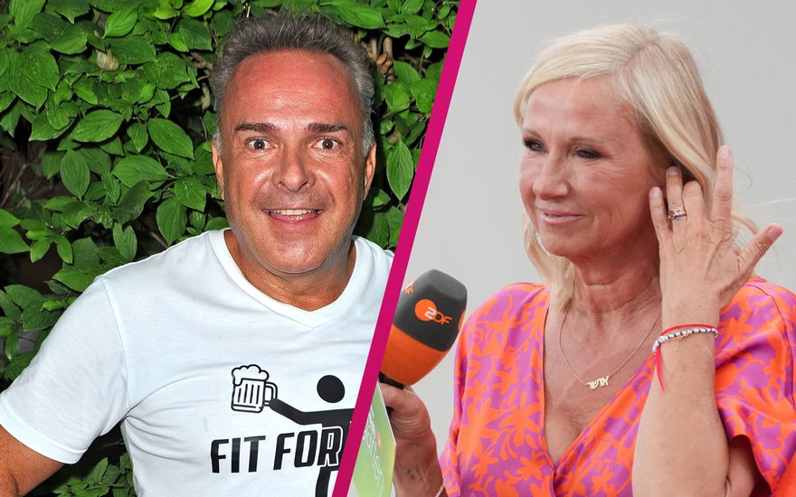 Collage von Tim Toupet und Andrea Kiewel