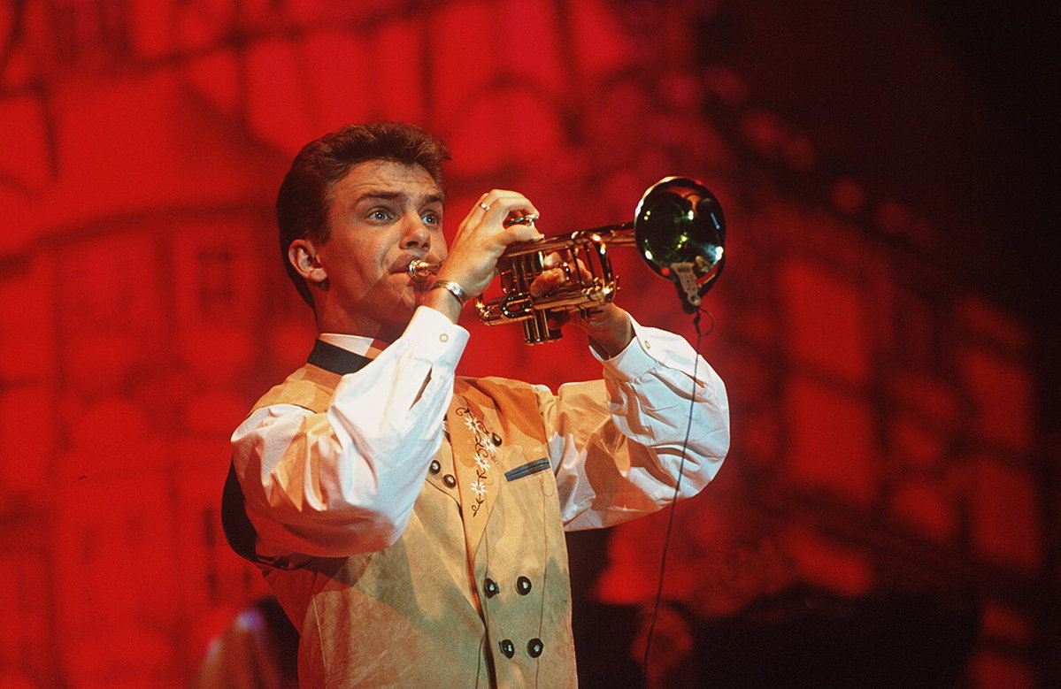 Stefan Mross trompetet