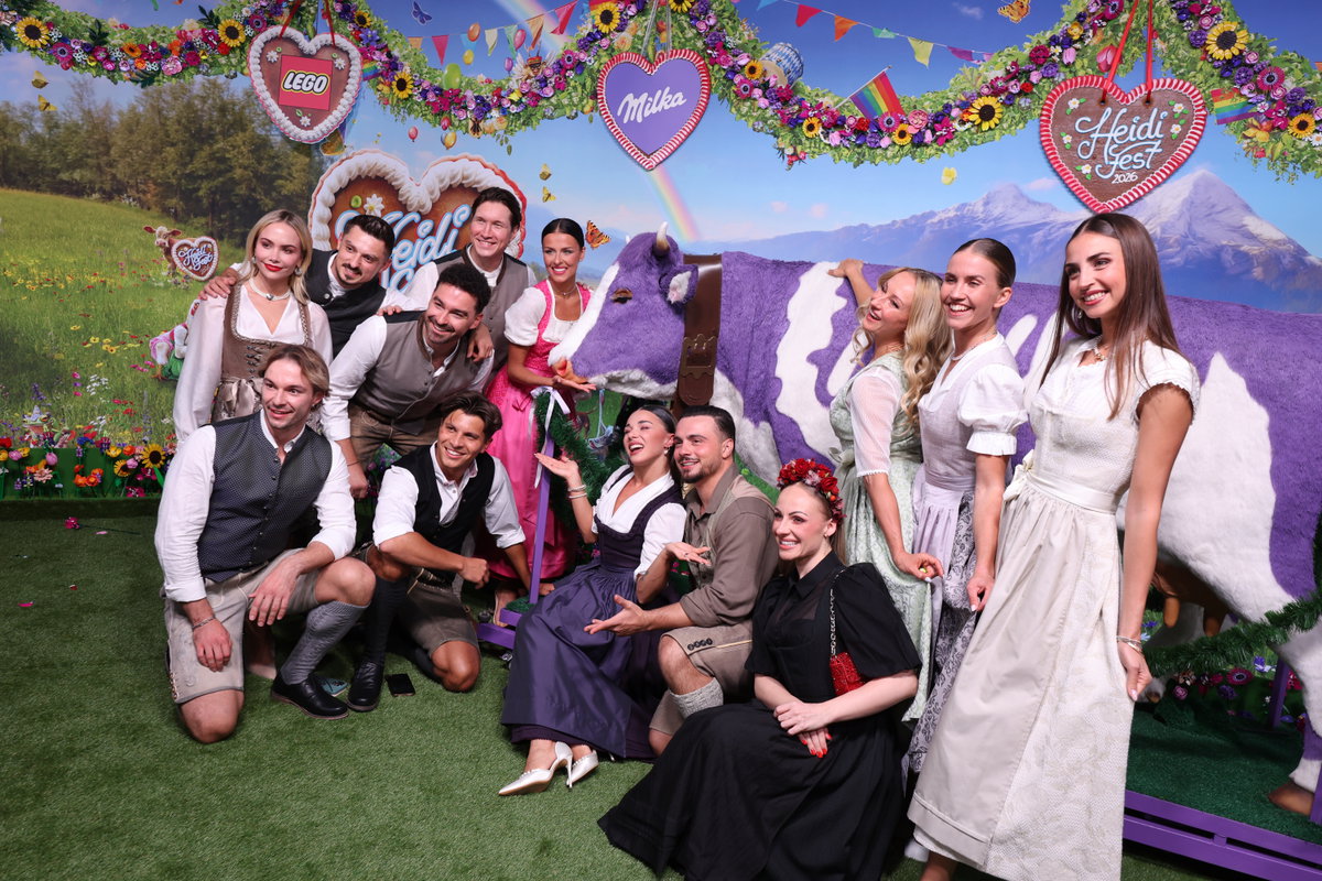 Die "Let's Dance"-Familie beim HeidiFest 2026