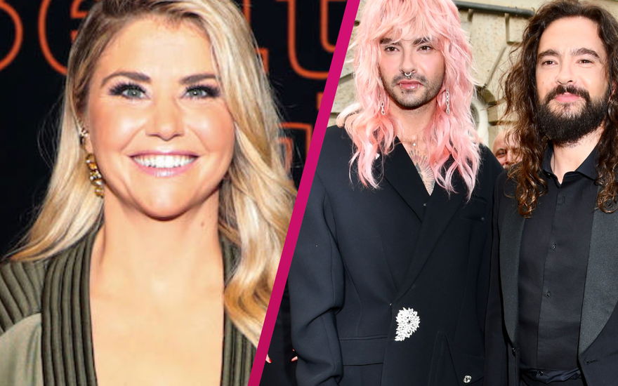 Beatrice Egli, Bill und Tom Kaulitz Collage